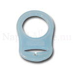 Nappring, MAM-ring babyblå (transparent)